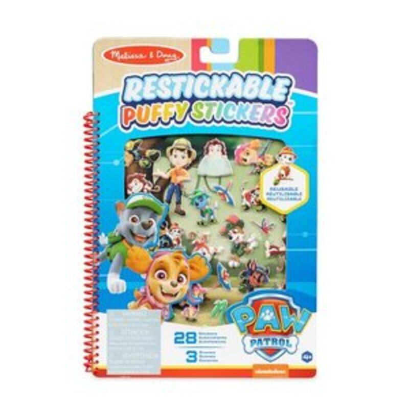 

Paw Patrol Puffy Sticker Pad Jungle Paperback