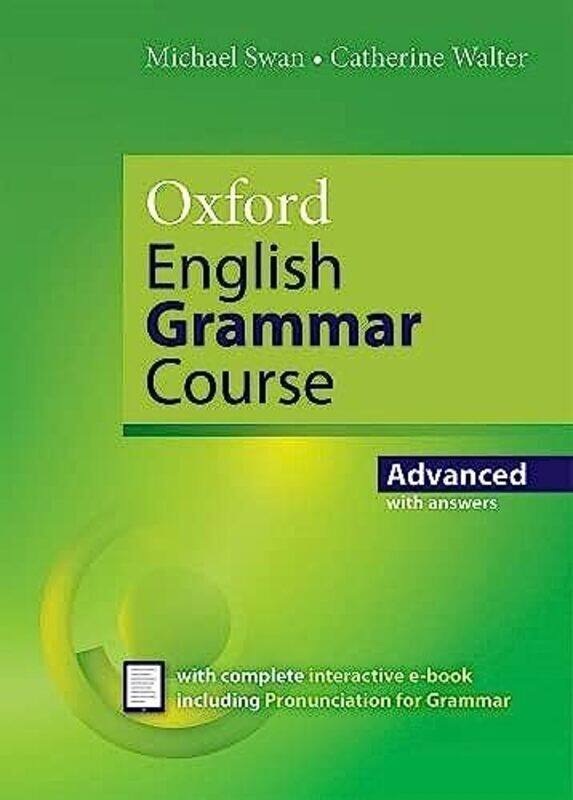 

Oxford English Grammar Course Advanced With Key Includes Ebook-Paperback