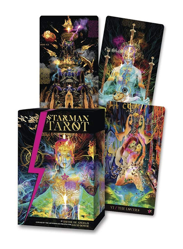 

Starman Tarot Kit, Mixed Media: Card Deck & Book, By: Davide De Angelis