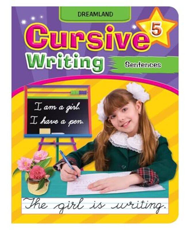 

Cursive Writing Book Sentences Part 5 by Dreamland Publications-Paperback