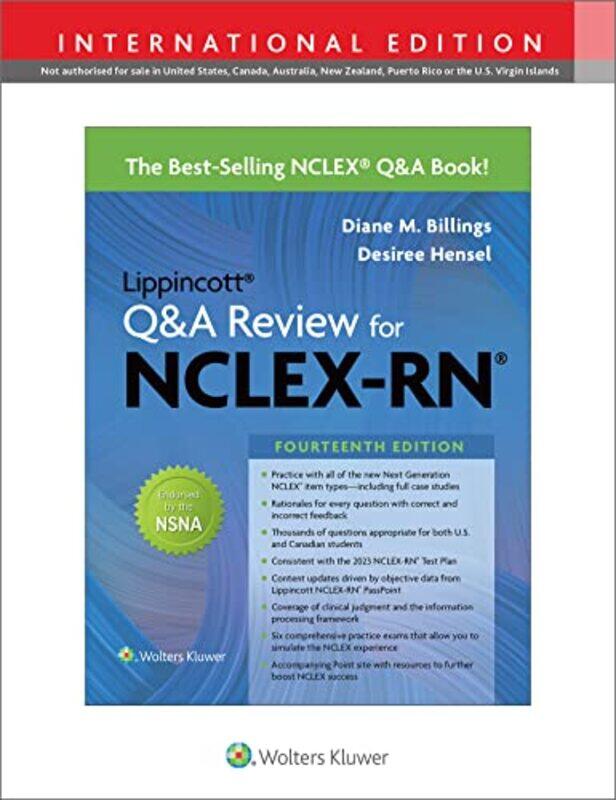 

Lippincott Qanda Review For Nclexrn by Diane BillingsDesiree Hensel-Paperback