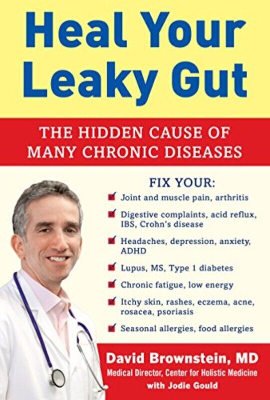 

Heal Your Leaky Gut by Dr David Brownstein-Hardcover