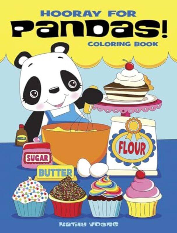 

Hooray for Pandas Coloring Book by Kathy Voerg-Paperback