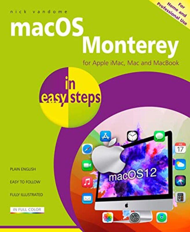 

macOS Monterey in easy steps by Kathryn Sutherland-Paperback
