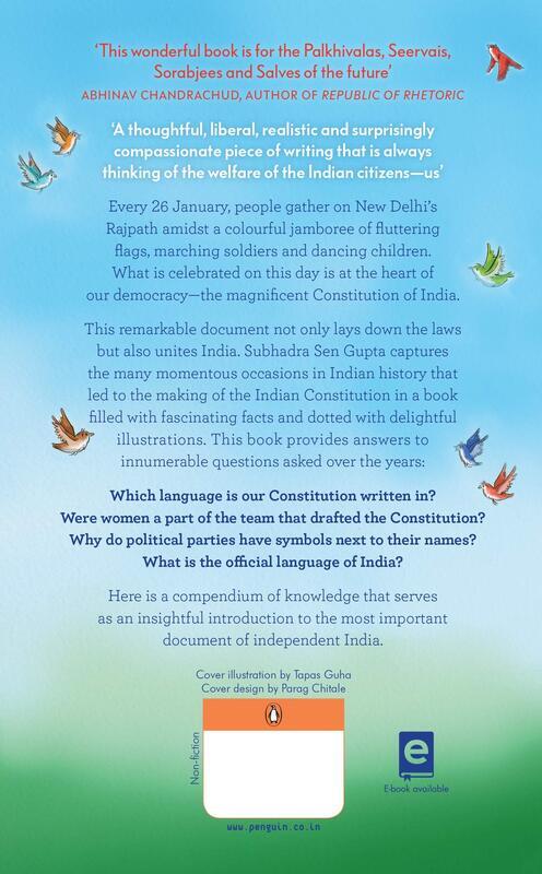 The Constitution of India for Children, Paperback Book, By: Subhadra Sen Gupta