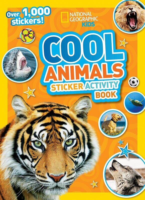 

National Geographic Kids Cool Animals Sticker Activity Book: Over 1, 000 stickers!, Paperback Book, By: National Geographic Kids