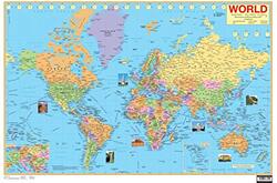 World Map : Charts By Om Books Editorial Team Paperback