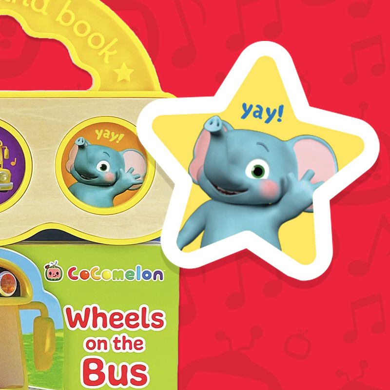 Cocomelon Wheels on the Bus, Board Book, By: Scarlett Wing