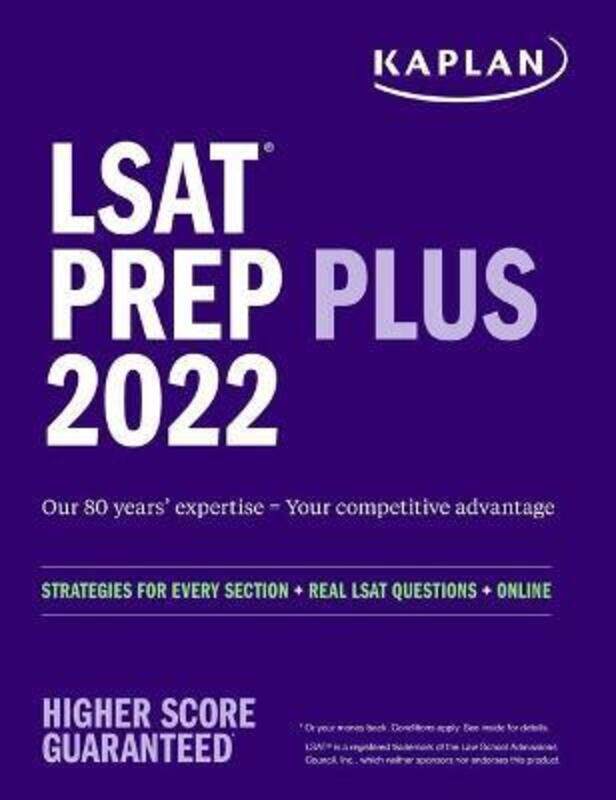 

LSAT Prep Plus 2022-2023: Strategies for Every Section + Real LSAT Questions + Online.paperback,By :Kaplan Test Prep