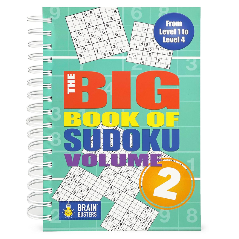 The Big Book of Sudoku: Volume 2, Spiral Bound Book, By: Parragon