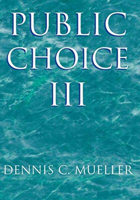 

Public Choice III by Mark H Salmon-Paperback