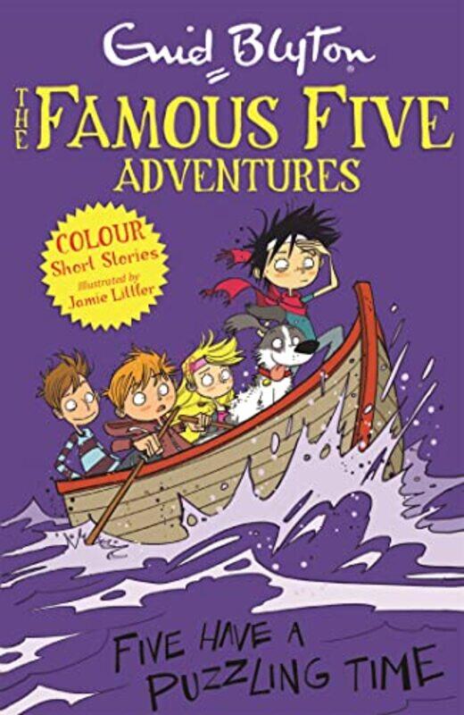 

Famous Five Colour Short Stories Five Have a Puzzling Time by Enid BlytonJamie Littler-Paperback