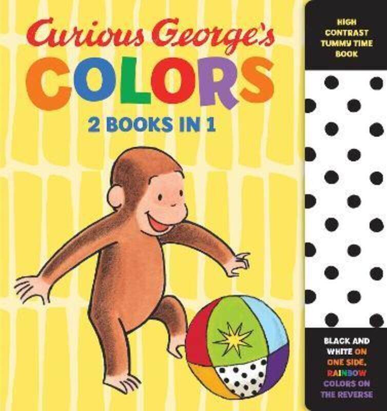 

Curious George's Colors: High Contrast Tummy Time Book,Hardcover,ByRey, H. A.