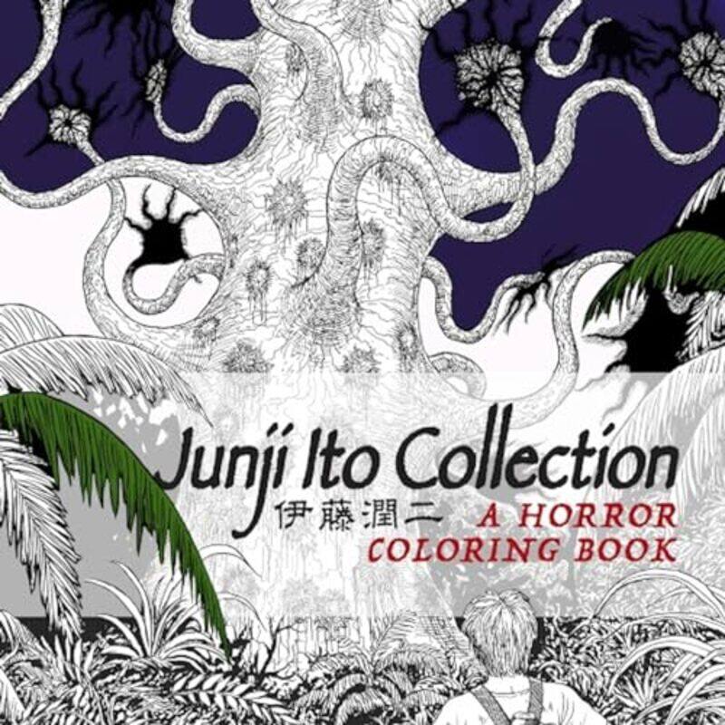 

Junji Ito Collection Coloring Book by Junji Ito-Paperback