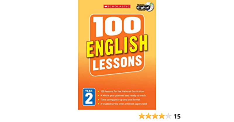 

100 English Lessons: Year 2, Paperback Book, By: Sarah Snashall