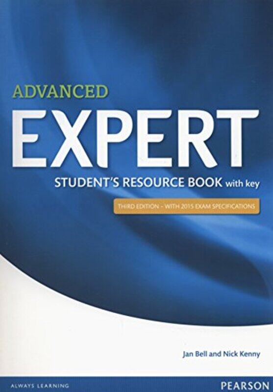 

Expert Advanced 3rd Edition Students Resource Book with Key by Terri Ann LeidichJulie Bromley-Paperback
