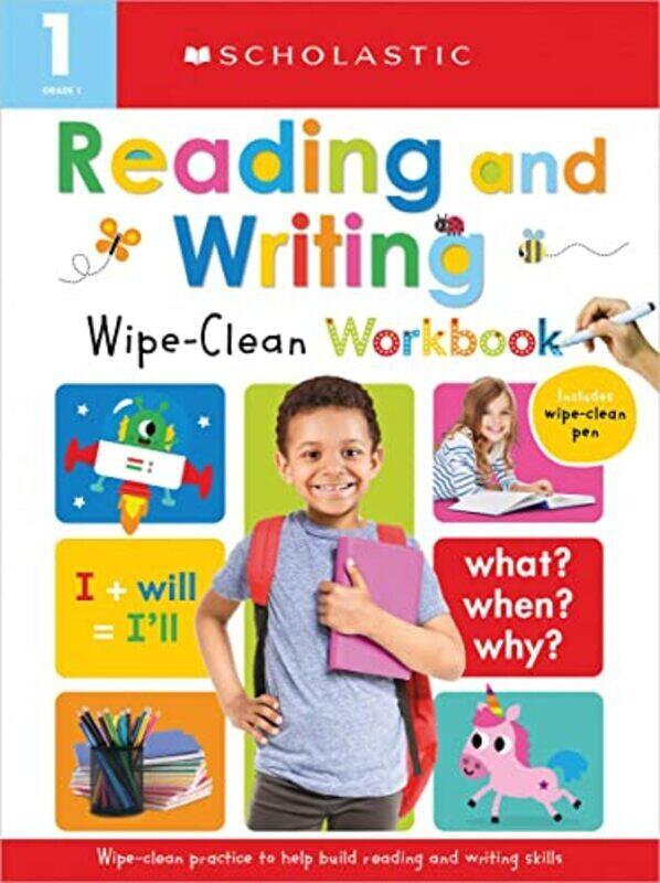 

First Grade Reading/Writing Wipe Clean Workbook: Scholastic Early Learners (Wipe Clean) , Paperback by Scholastic