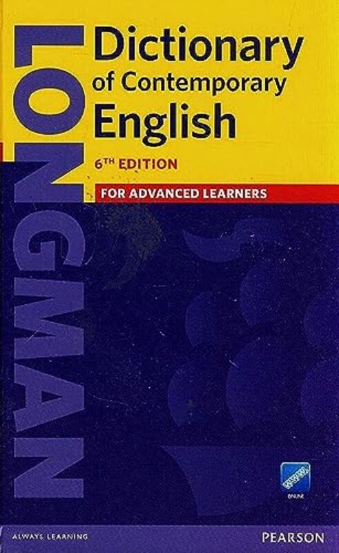 Longman Dictionary Of Contemporary English 6 Cased And Online  Paperback