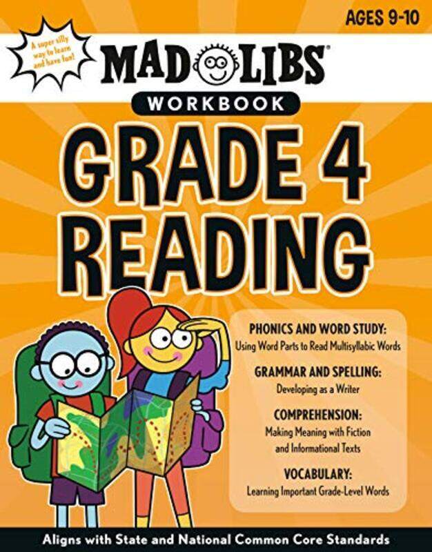 

Mad Libs Workbook Grade 4 Reading By LIBS, MAD Paperback