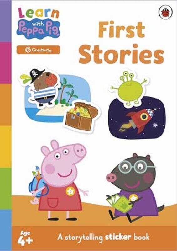 

Learn with Peppa First Stories sticker activity book by Peppa Pig-Paperback