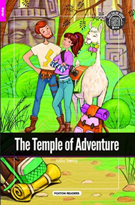 

The Temple of Adventure Foxton Reader Starter Level 300 Headwords A1 with free online AUDIO by Collins KS2-Paperback