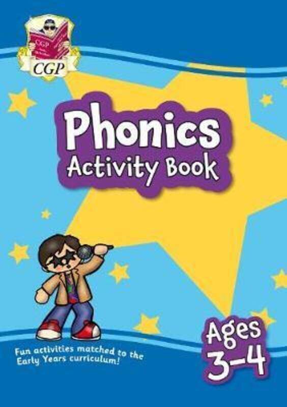 

New Phonics Home Learning Activity Book for Ages 3-4.paperback,By :Books, CGP