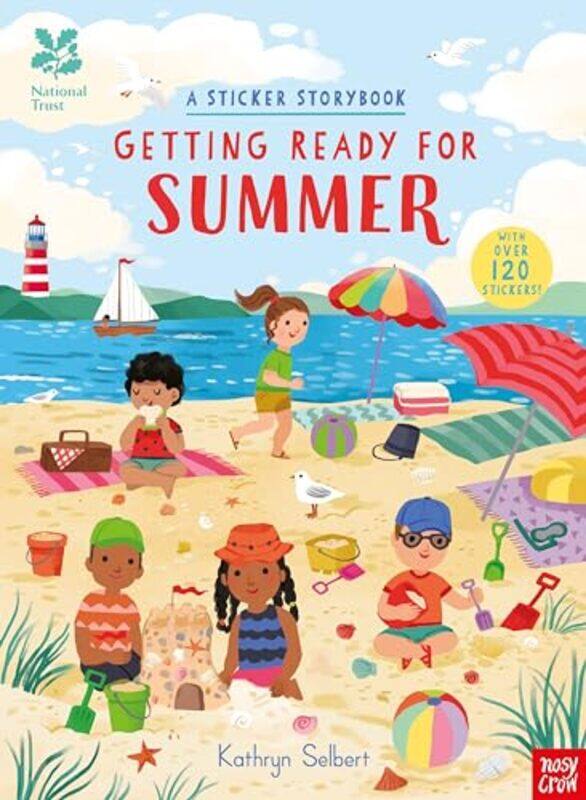 

National Trust Getting Ready for Summer A Sticker Storybook by Kathryn Selbert-Paperback