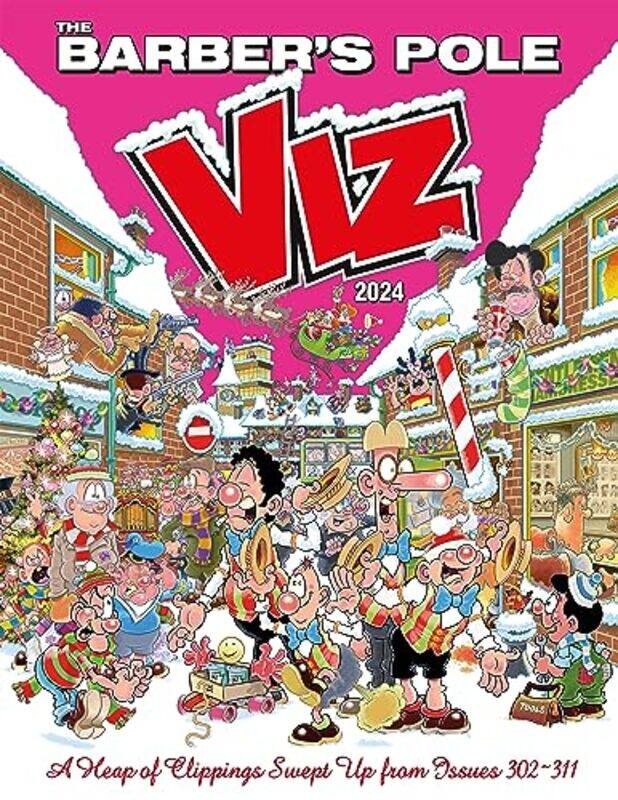 

Viz Annual 2024 The Barbers Pole by Viz Magazine-Hardcover