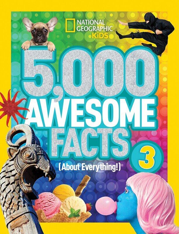 

5, 000 Awesome Facts 3 (About Everything!), Hardcover Book, By: National Geographic Kids