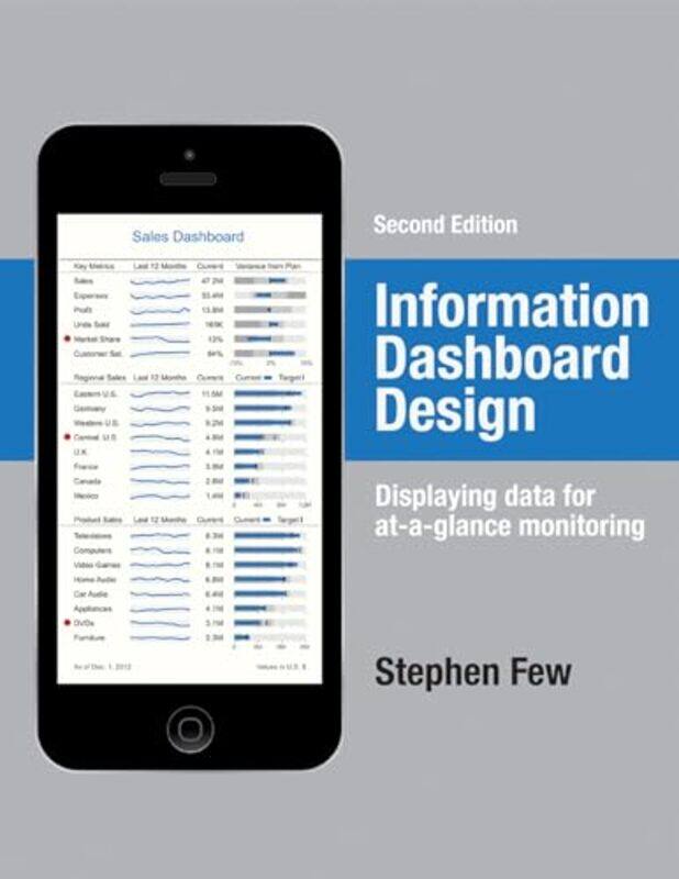 

Information Dashboard Design By Few Stephen - Hardcover