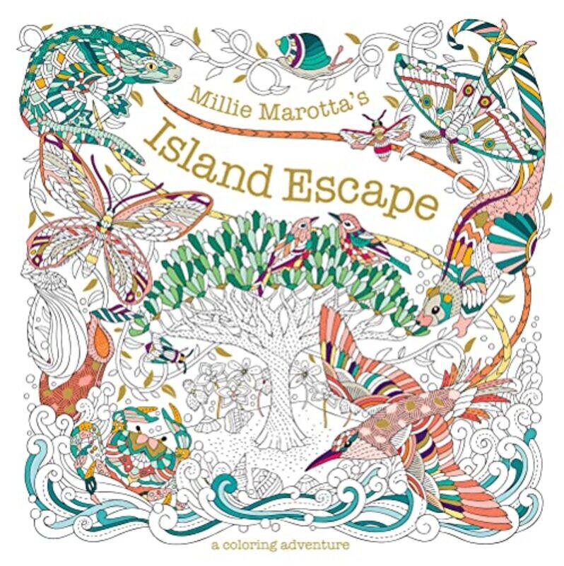 

Millie Marottas Island Escape A Coloring Adventure By Marotta Millie Paperback