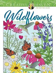 Creative Haven Wildflowers Coloring Book , Paperback by Jessica Mazurkiewicz