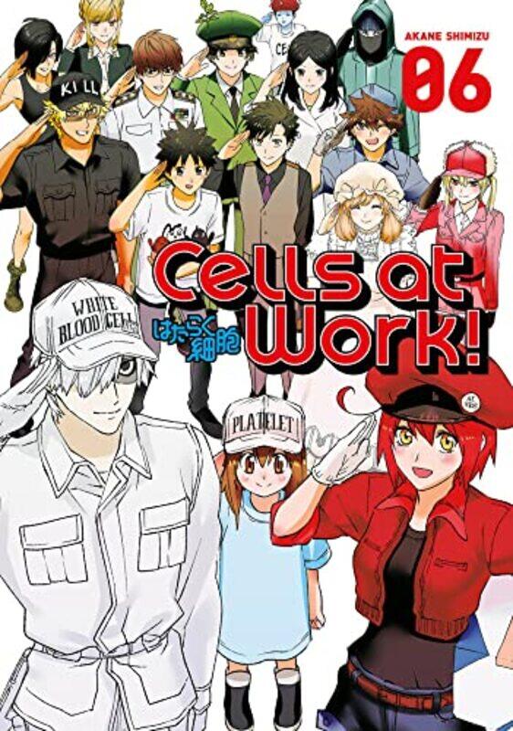 

Cells At Work 6 by Akane Shimizu - Paperback