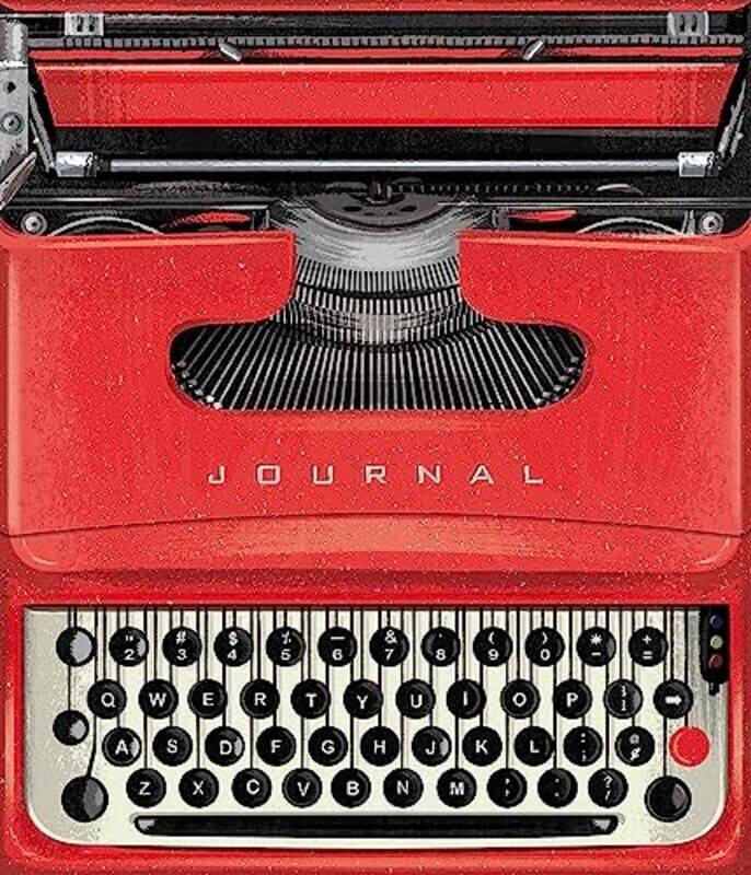 

Vintage Typewriter Journal , Hardcover by Press, Running