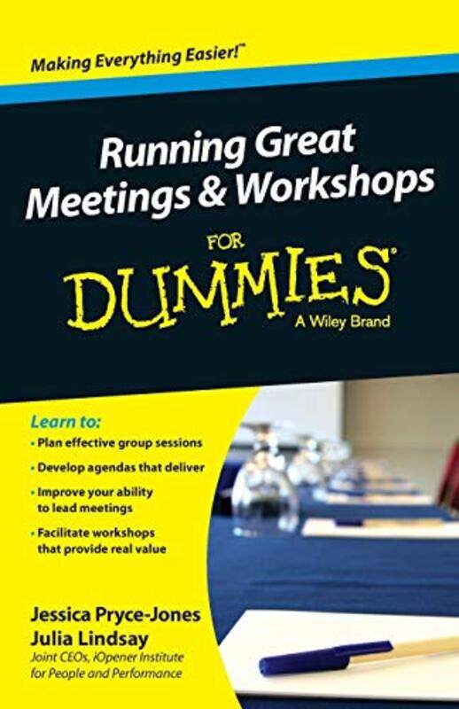 

Running Great Meetings and Workshops For Dummies by Jessica iOpener Consultancy Pryce-JonesJulia Lindsay-Paperback