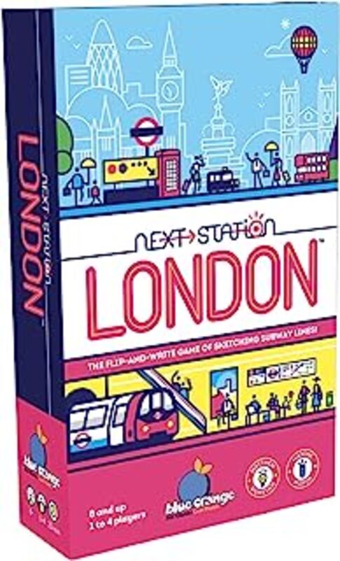 Next Station London Next Station By Blue Orange Games -Paperback