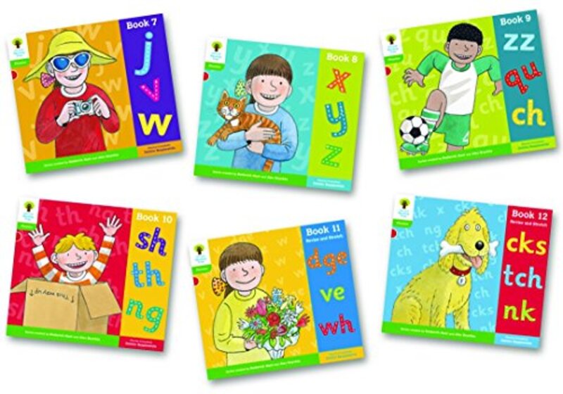 Oxford Reading Tree: Level 2: Floppy Phonics: Sounds and Letters: Pack of 6 Paperback by Hepplewhite, Debbie - Hunt, Roderick - Brychta, Alex