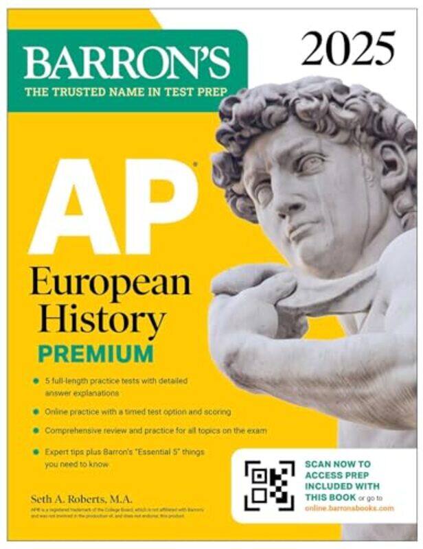 

Ap European History Premium 2025 Paperback