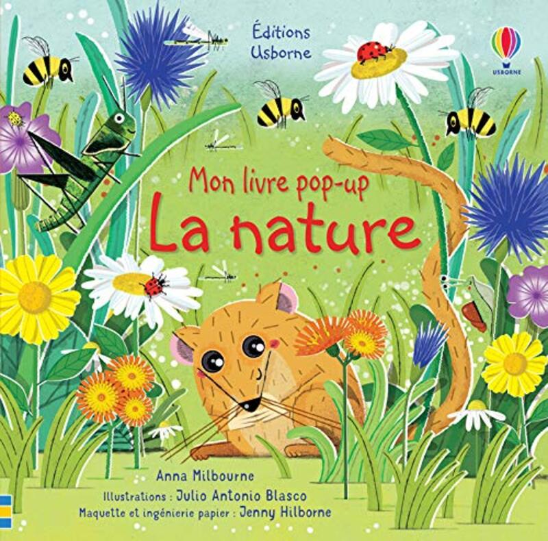 La nature - mon livre pop-up,Paperback by Milbourne/Balsco
