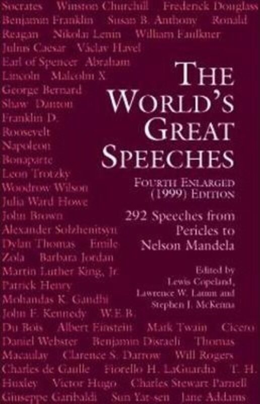 

World's Great Speeches.paperback,By :COPELAND