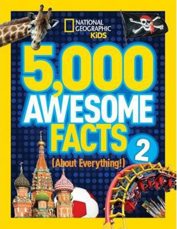 

5,000 Awesome Facts (About Everything!) 2, Hardcover Book, By: National Geographic Kids