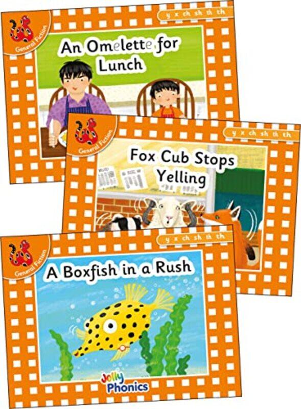 

Jolly Phonics Orange Level Readers Set 6 by Marjorie Dannenfelser-Paperback