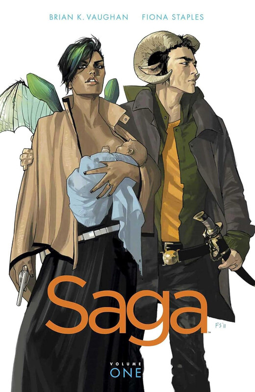 

Saga Volume 1, Paperback Book, By: Brian K Vaughan