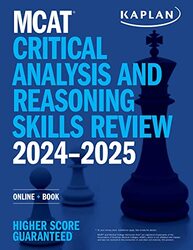 Mcat Critical Analysis And Reasoning Skills Review 20242025 by Kaplan Test Prep Paperback