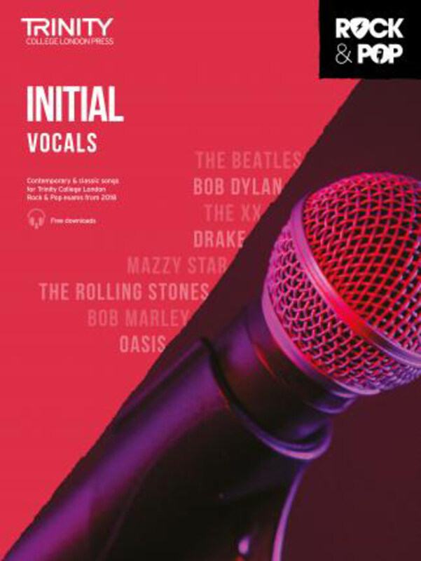 

Trinity College London Rock & Pop 2018 Vocals Initial Grade, Sheet Music, By: Hal Leonard Corp