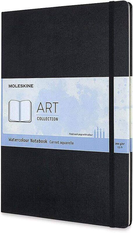 

Moleskine Art A4 Watercolour Notebook Black By Moleskine - Paperback