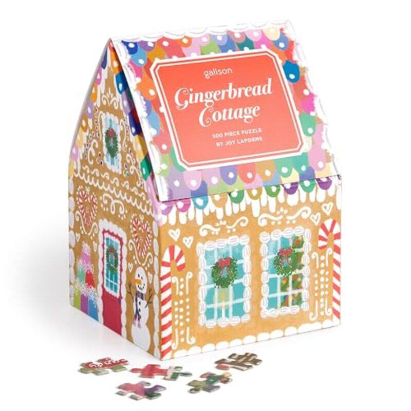 

Gingerbread Cottage 500Pc Puzzle In A Ho By Laforme Joy - Hardcover