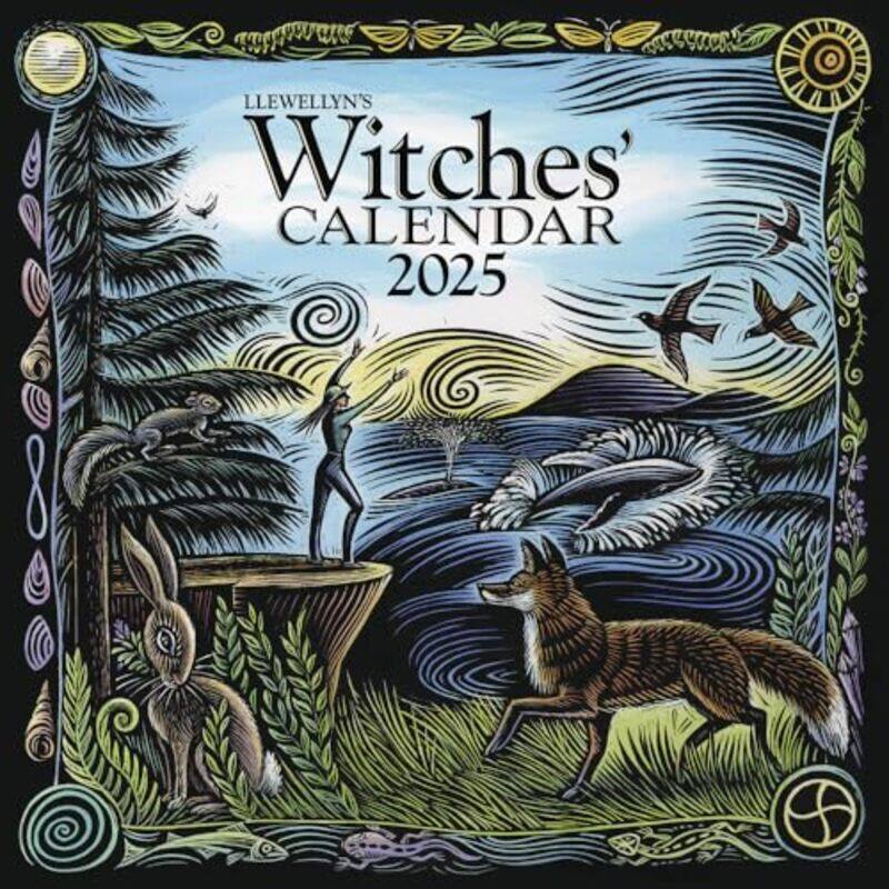 

Llewellyns 2025 Witches Calendar,Paperback By Llewellyn - Mooney, Thorn