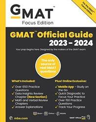 GMAT Official Guide 2023-2024, Focus Edition: Includes Book + Online Question Bank + Digital Flashca , Paperback by GMAC (Graduate Management Admission Council)