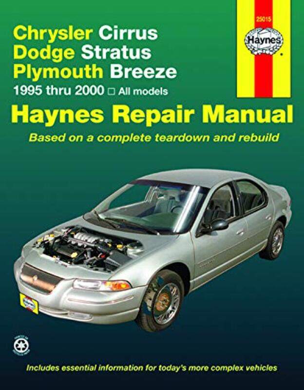 

Chrysler Cirrus Dodge Stratus and Plymouth Breeze 95 00 by Haynes Publishing-Paperback